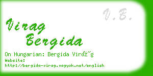 virag bergida business card